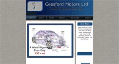 Desktop Screenshot of cessfordmotors.com